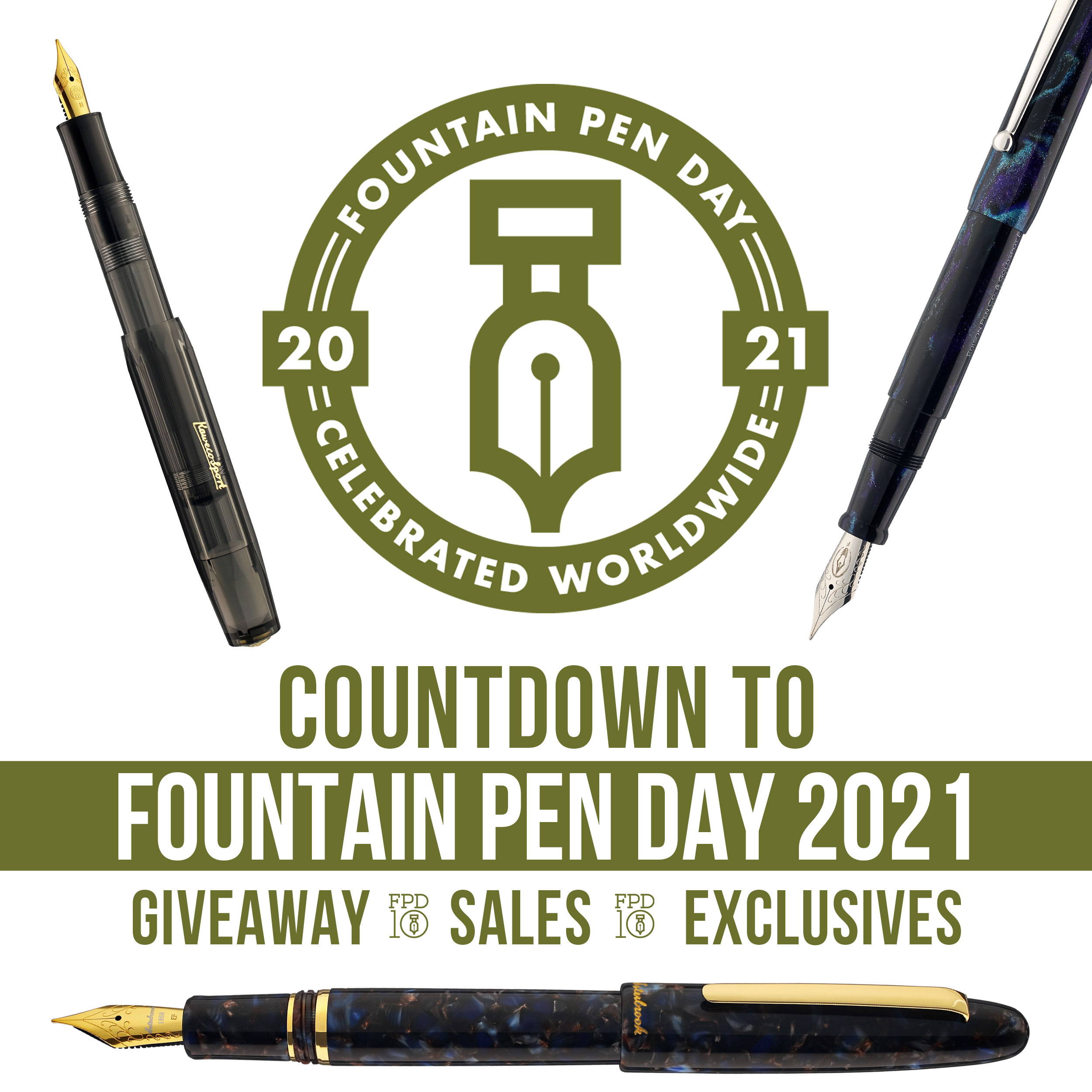 2021 Fountain Pen Day Sale and Giveaway Goldspot Pens