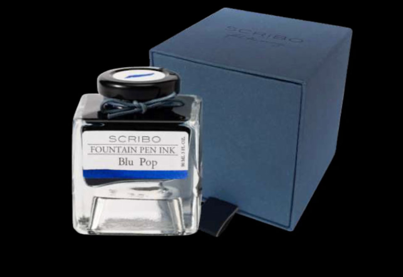 Scribo Bottled Ink in Blu Pop - 90mL