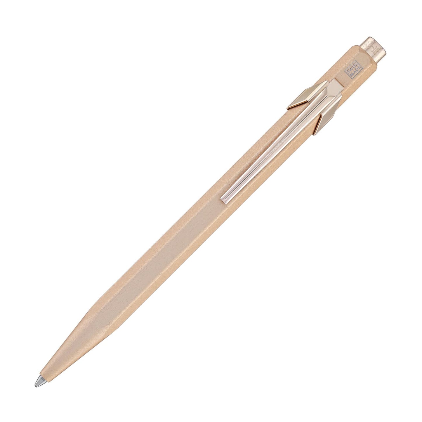 Caran d’Ache 849 Metal Collection Ballpoint Pen in Brut Rose Ballpoint Pens