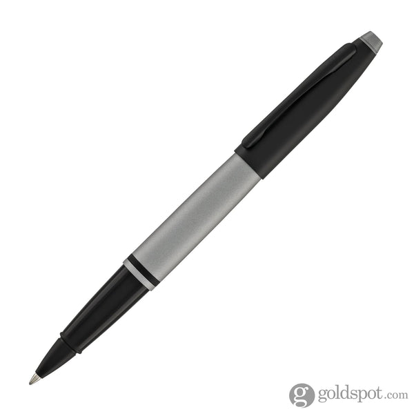 Cross Calais Rollerball Pen in Matte Gray Lacquer with Black Trim