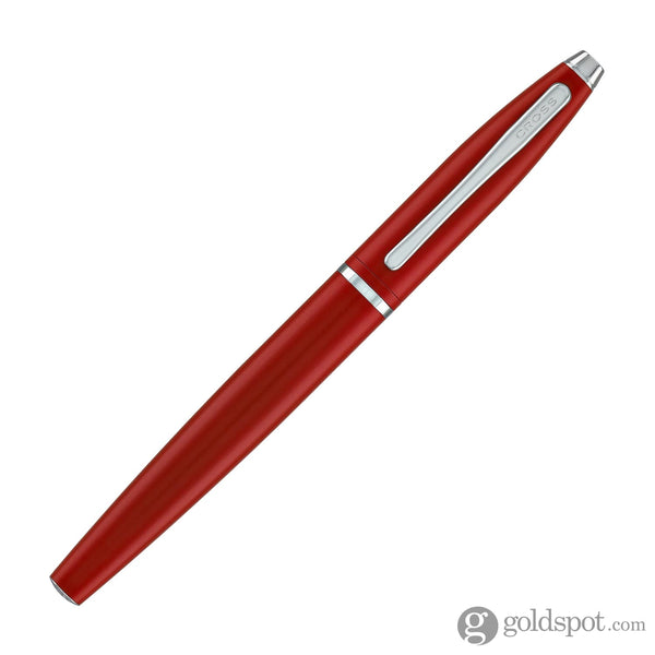Cross Calais Rollerball Pen in Matte Metallic Crimson