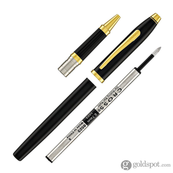 Cross Century II Selectip Rollerball Pen in Presidential Black Lacquer