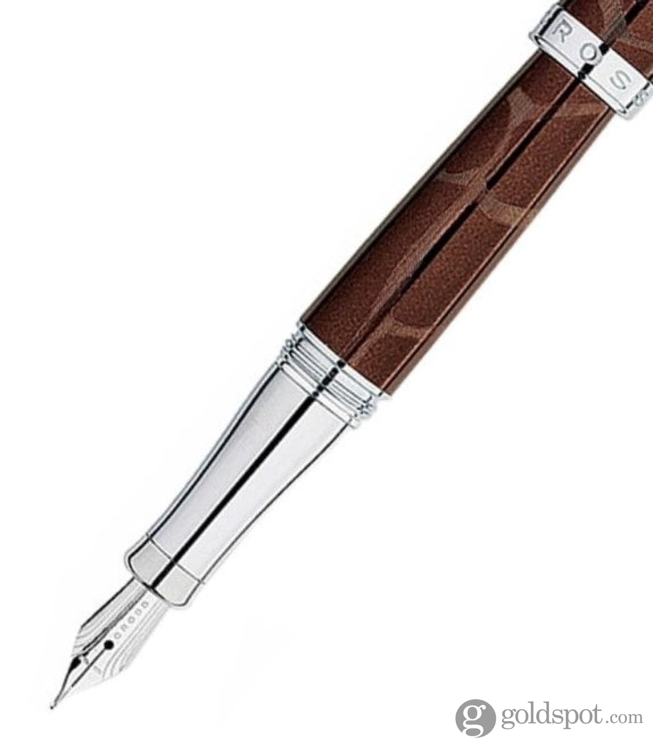 Cross Sauvage Brown Tourmaline/Giraffe Medium Point Fountain Pen CLO Fountain Pen