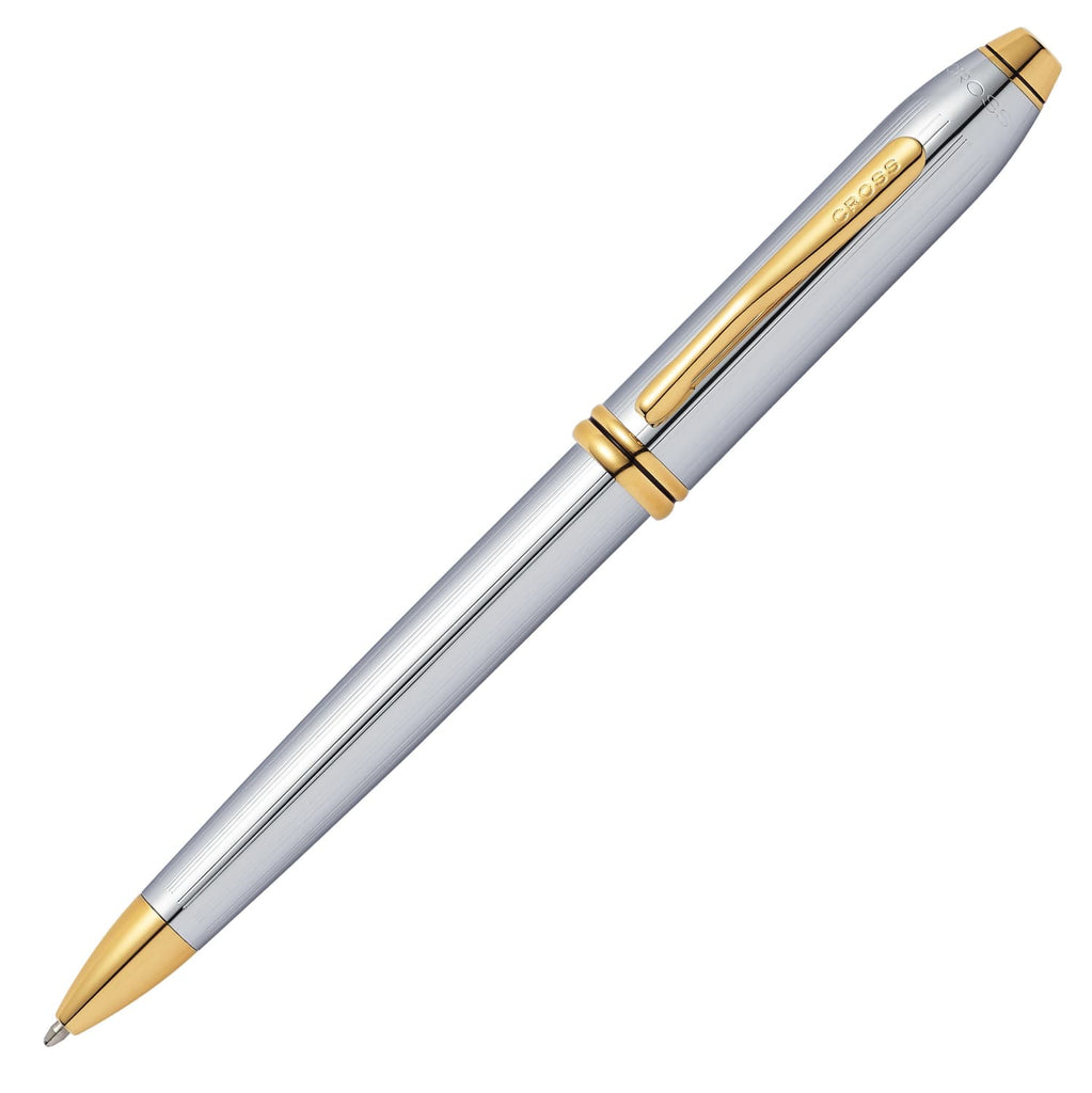 Cross Townsend Ballpoint Pen in Medalist Polished Chrome GT Ballpoint Pens