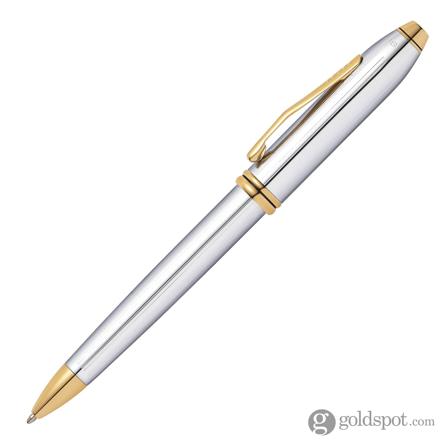 Cross Townsend Ballpoint Pen in Medalist Polished Chrome GT Ballpoint Pens