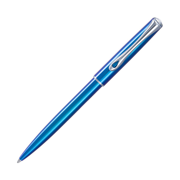 Diplomat Traveller Ballpoint Pen in Funky Blue Pens