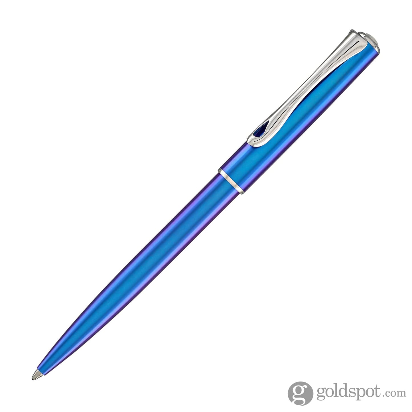 Diplomat Traveller Ballpoint Pen in Funky Blue Ballpoint Pens