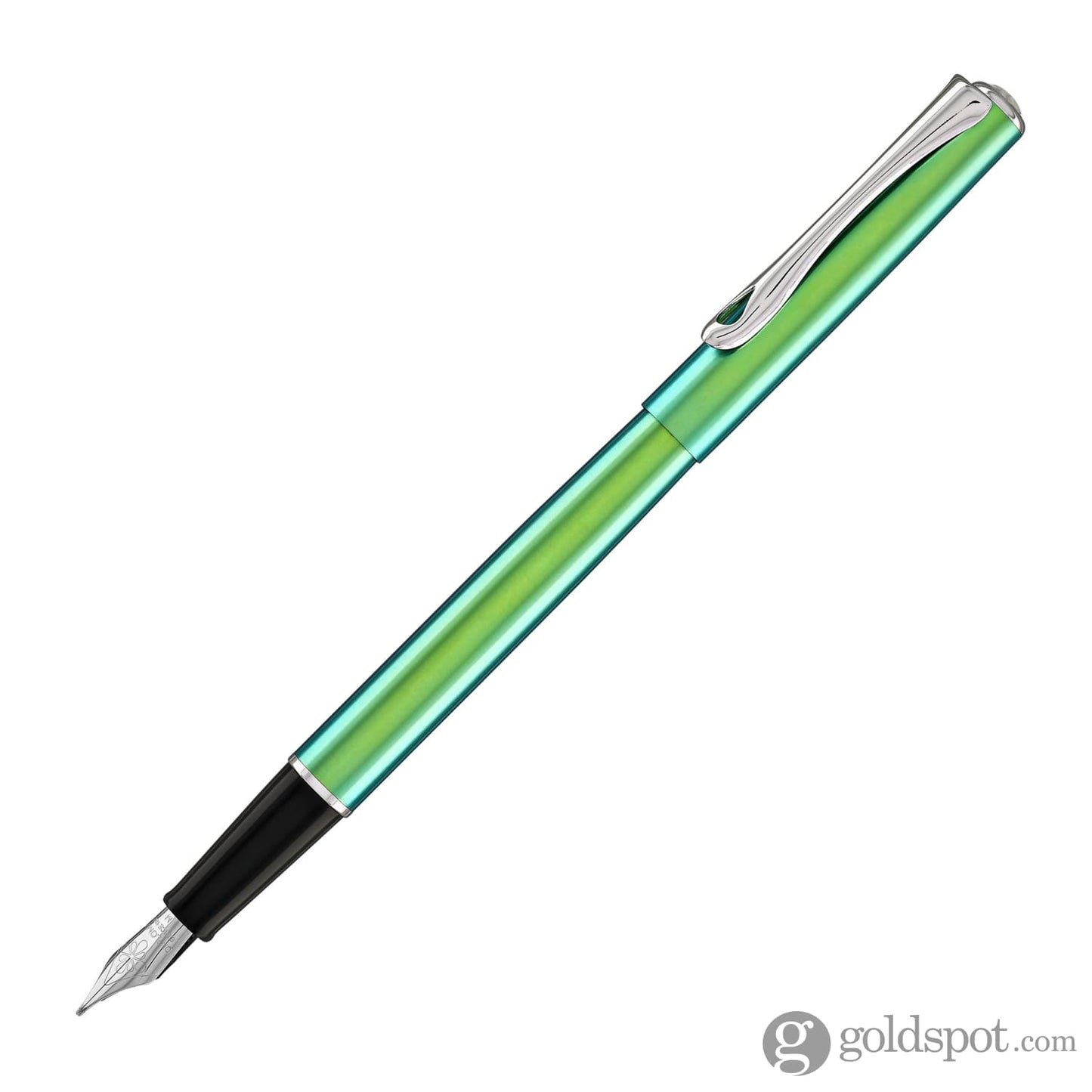 Diplomat Traveller Fountain Pen in Funky Green Fountain Pen