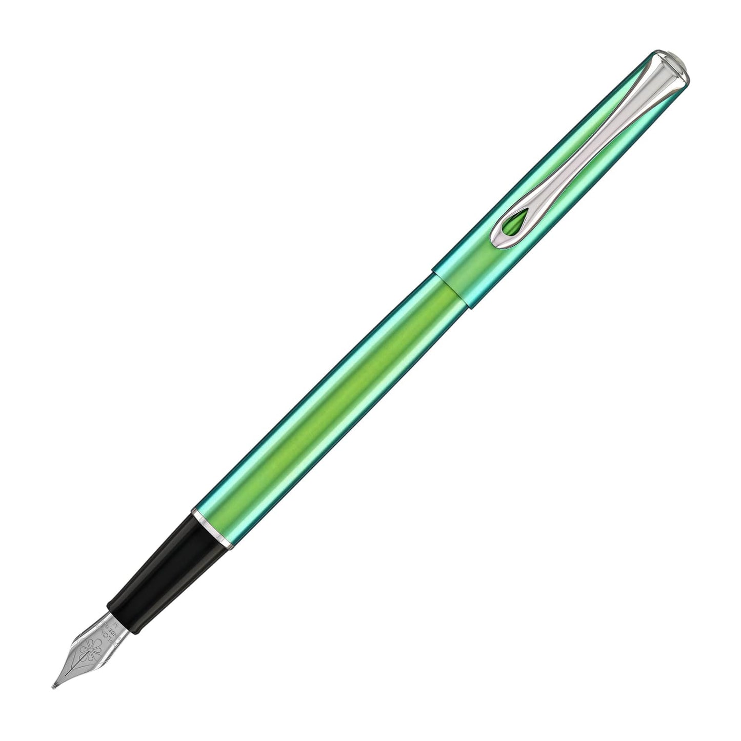Diplomat Traveller Fountain Pen in Funky Green Fountain Pen