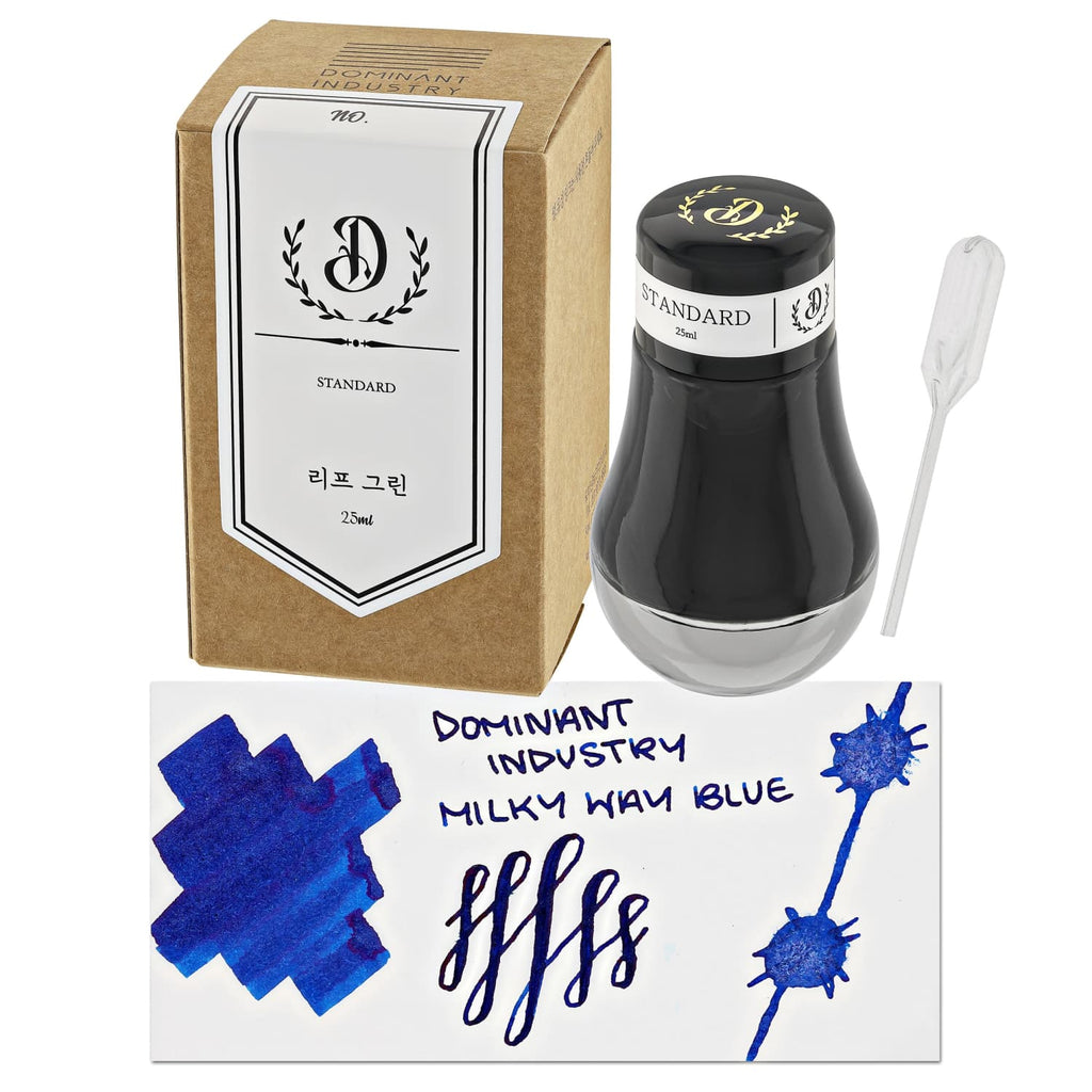 Dominant Industry Pearl Series Bottled Ink in Milky Way Blue - 25mL Bottled Ink