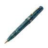Leonardo Momento Zero Ballpoint Pen in Green & Blue Gold Trim Ballpoint Pen
