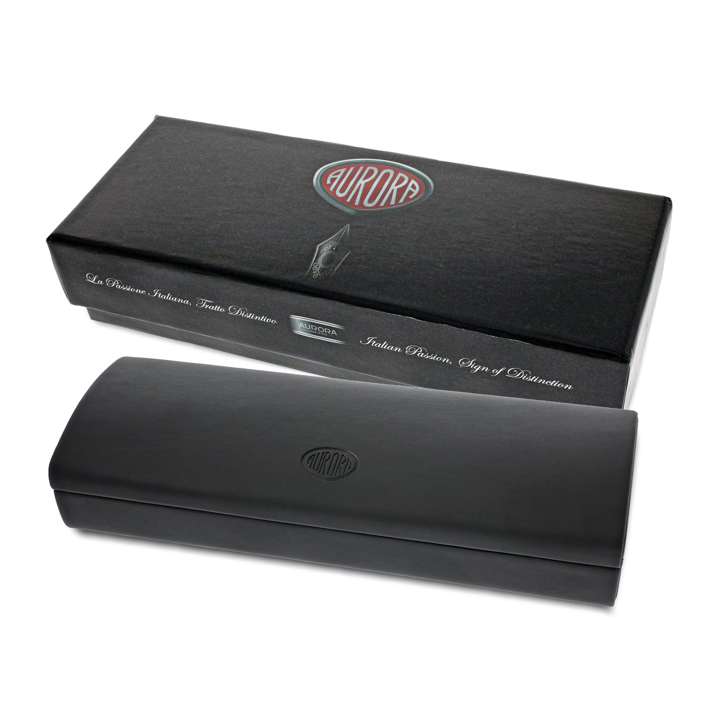 Aurora Ipsilon Deluxe Ballpoint Pen in Blue Chrome Trim