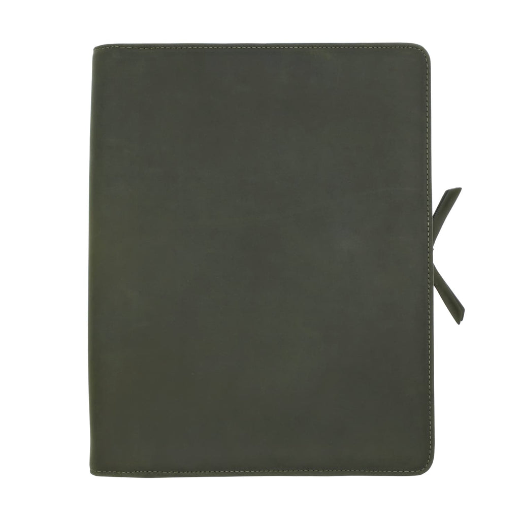 Endless Folio A4 in Green Leather Pen Cases