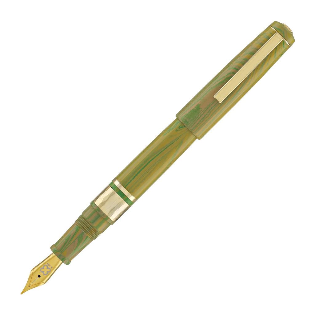 Esterbrook Model J Fountain Pen in Lotus Green Ebonite with Gold Trim Fountain Pen