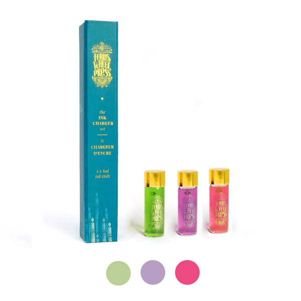 Ferris Wheel Press Ink Charger Set - Spring Robinia Collection Bottled Ink