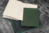 Galen Leather Zippered Writer’s Bank Bag in Crazy Horse Forest Green Pen Cases