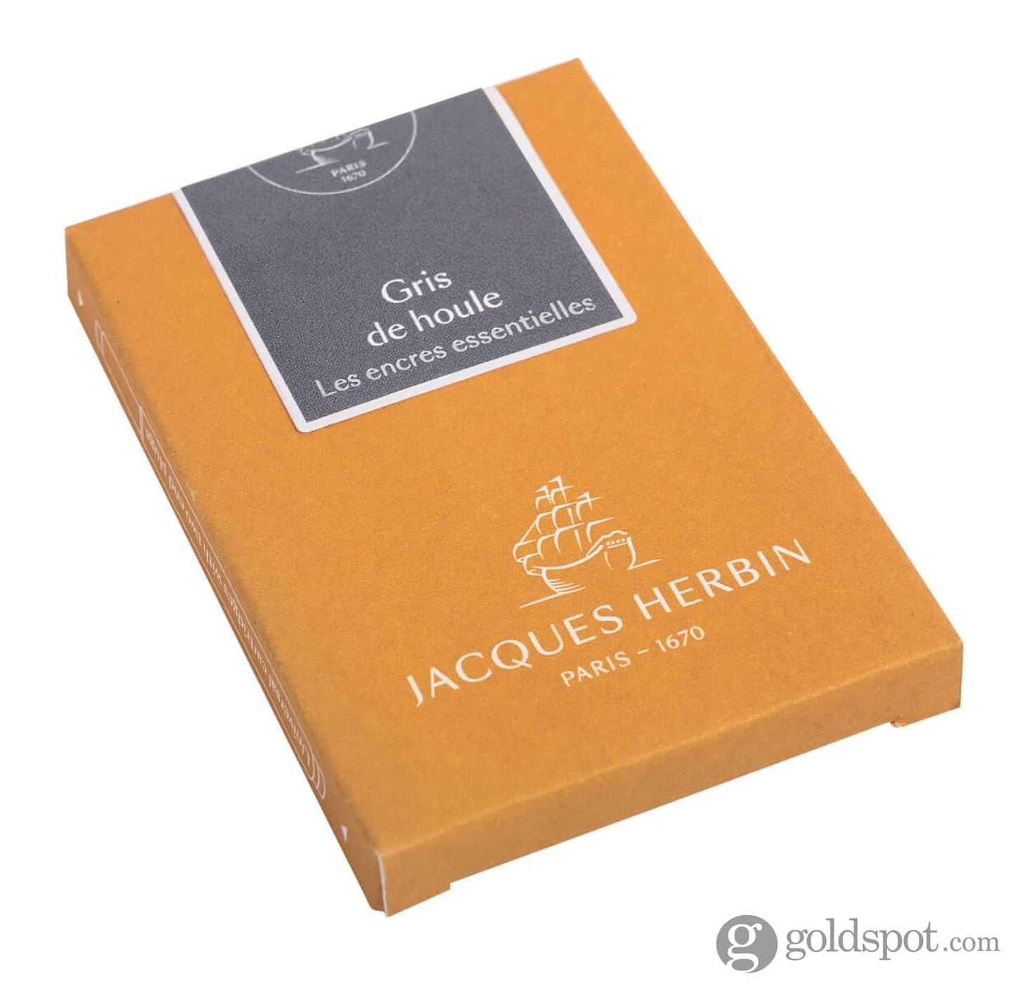 J. Herbin Essential Bottled Ink and Cartridges in Gris de Houle Cartridges Bottled Ink