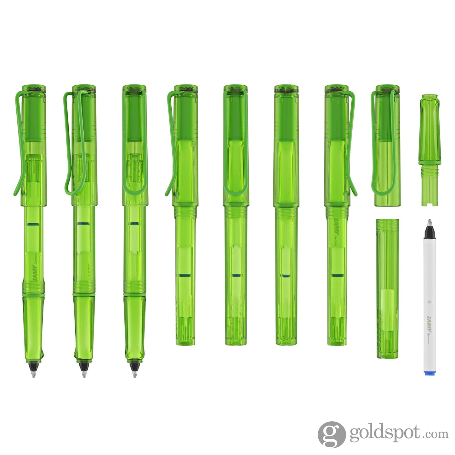 Lamy Balloon Rollerball Pen in Lime Rollerball Pen