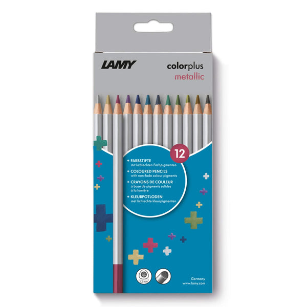 Lamy Colorplus Colored Pencils in Metallic - Pack of 12 Pencils