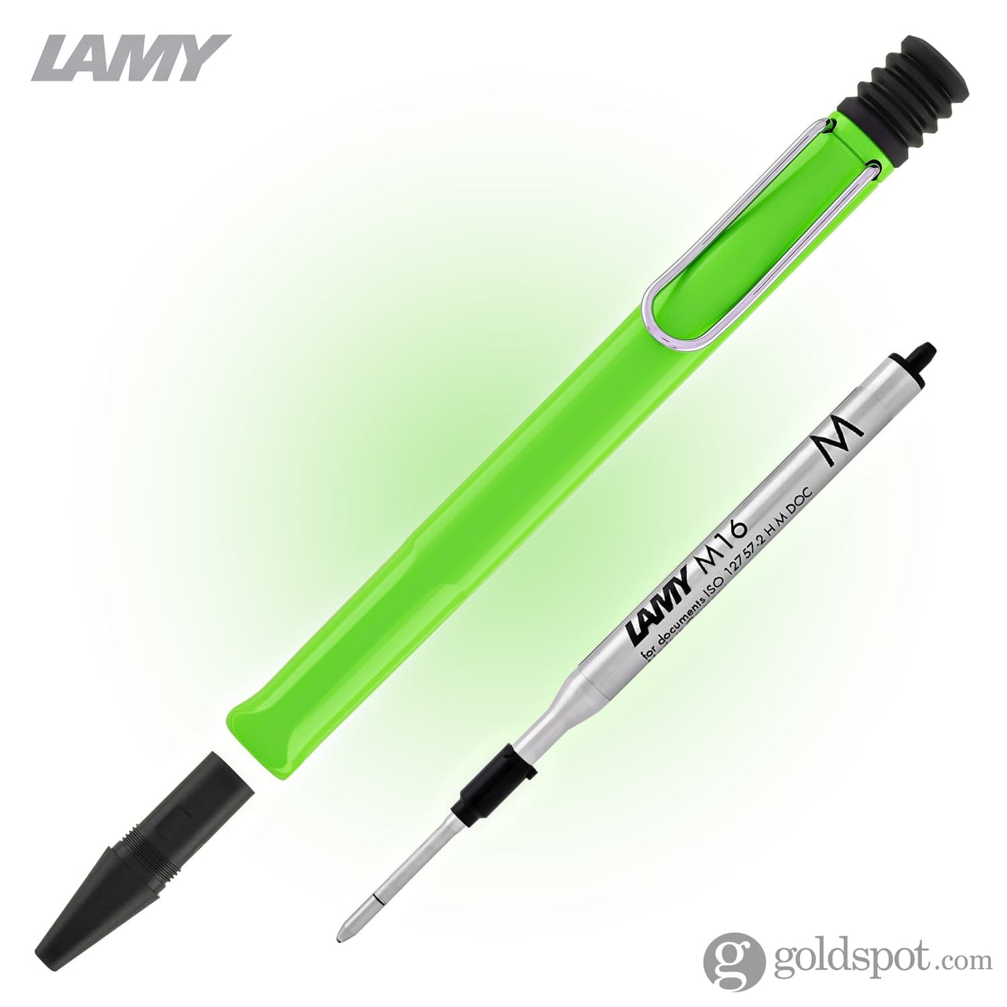 Lamy Safari Ballpoint Pen - Apple Green Ballpoint Pens