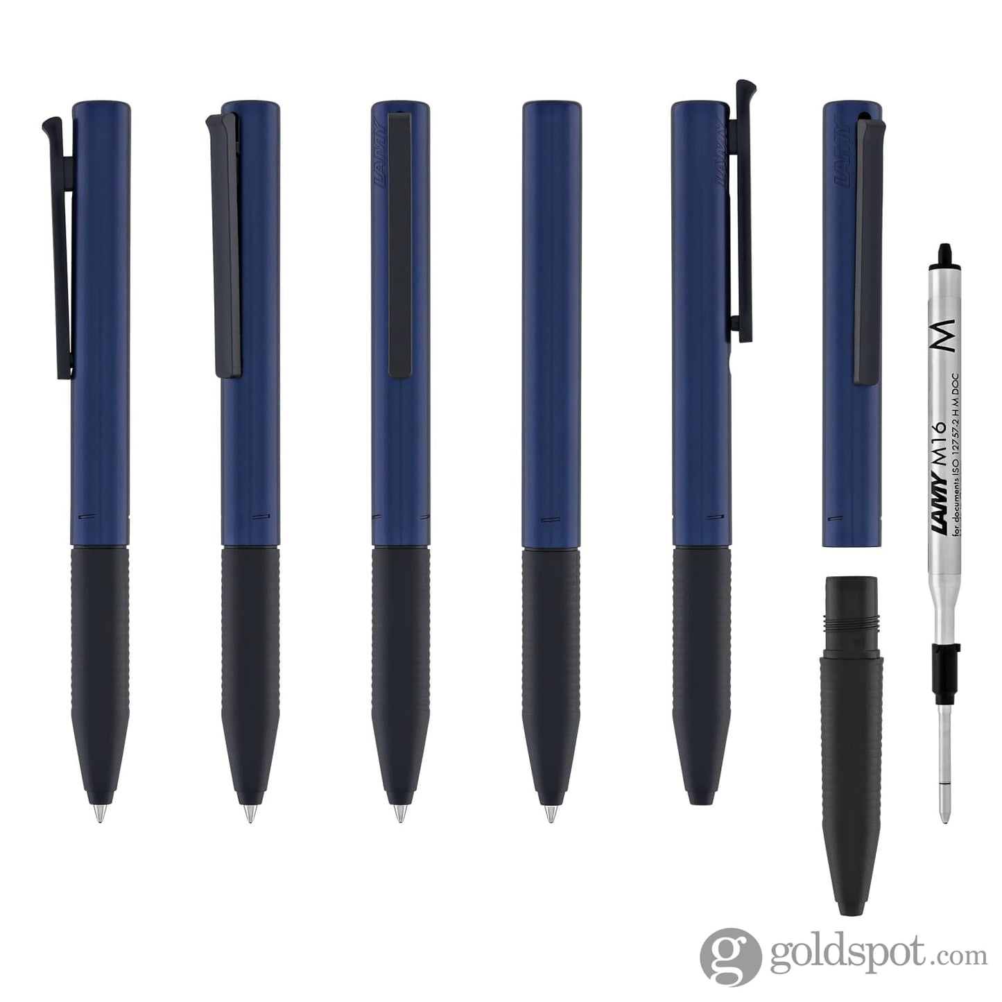 Lamy Tipo Rollerball Pen in Blue Black Rollerball Pen