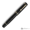 Leonardo Audace Guilloche Fountain Pen in Black Intense Ebonite GT 14kt Gold No. 8 Size Nib Fountain Pen