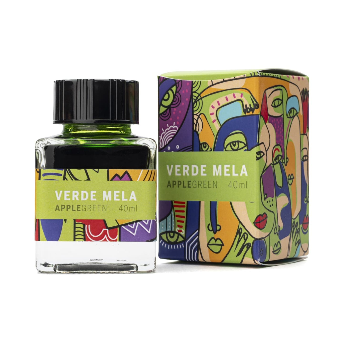 Leonardo Officina Bottled Ink in Apple Green - 40 mL Bottled Ink