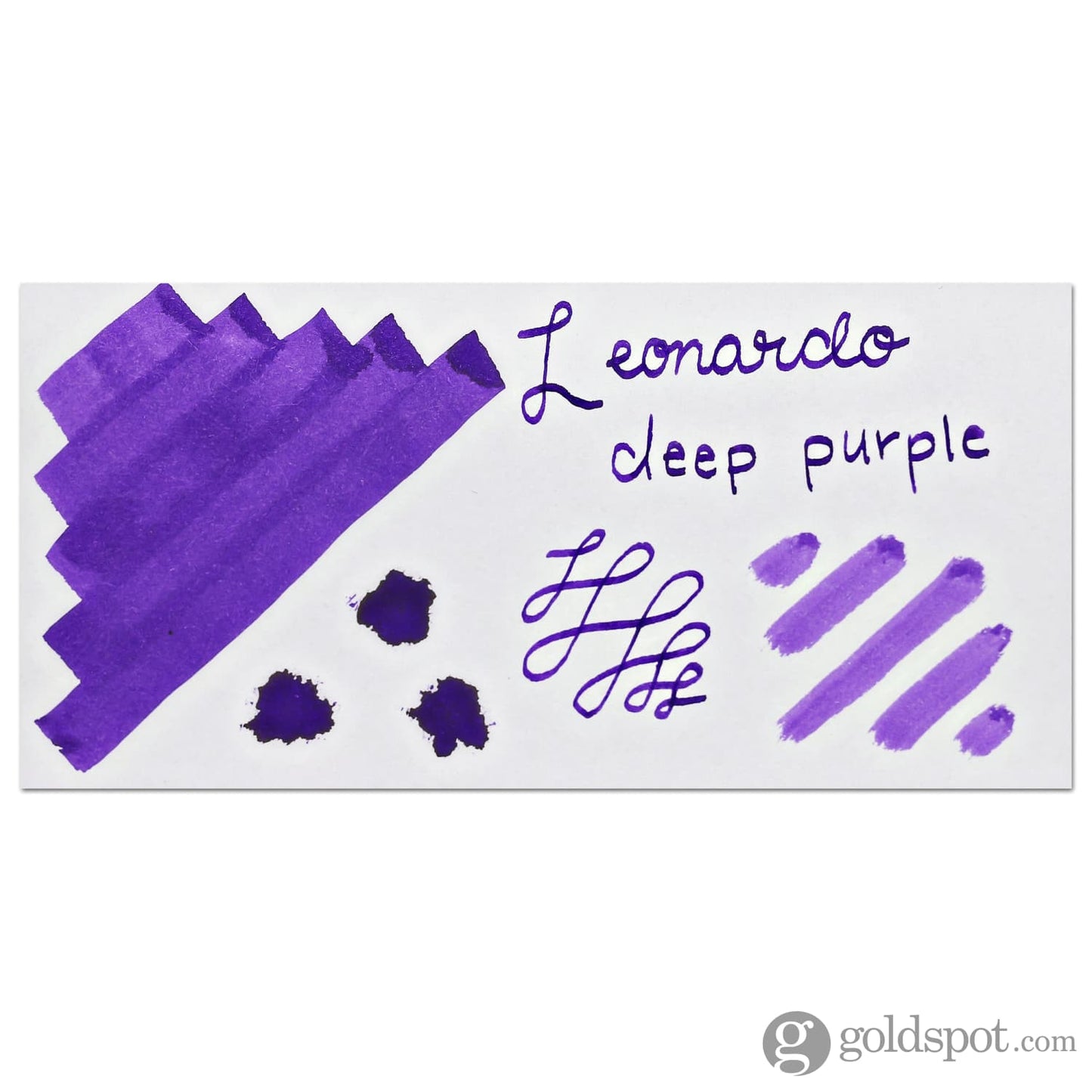 Leonardo Officina Bottled Ink in Purple - 40 mL Bottled Ink