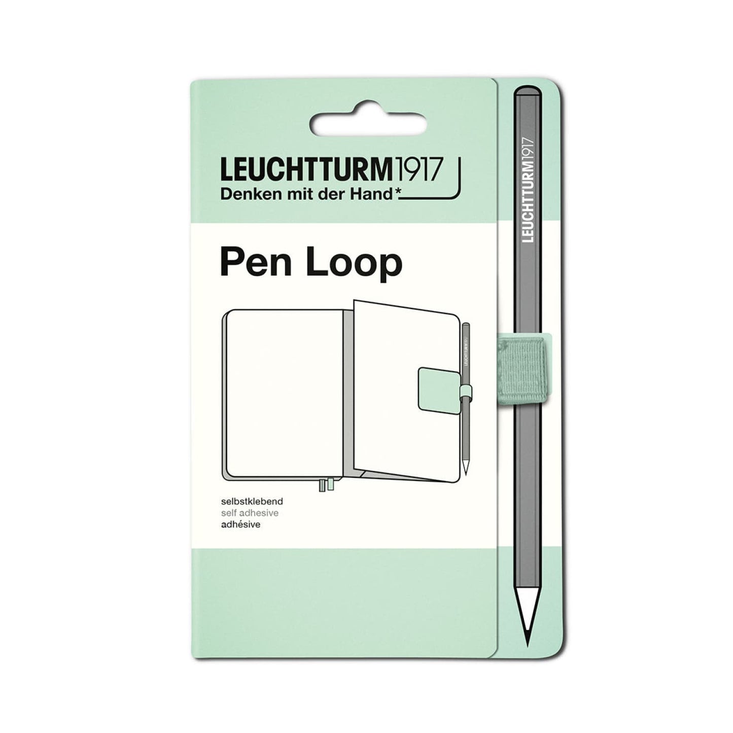 Leuchtturm 1917 Pen Loop in Mint Green Accessories