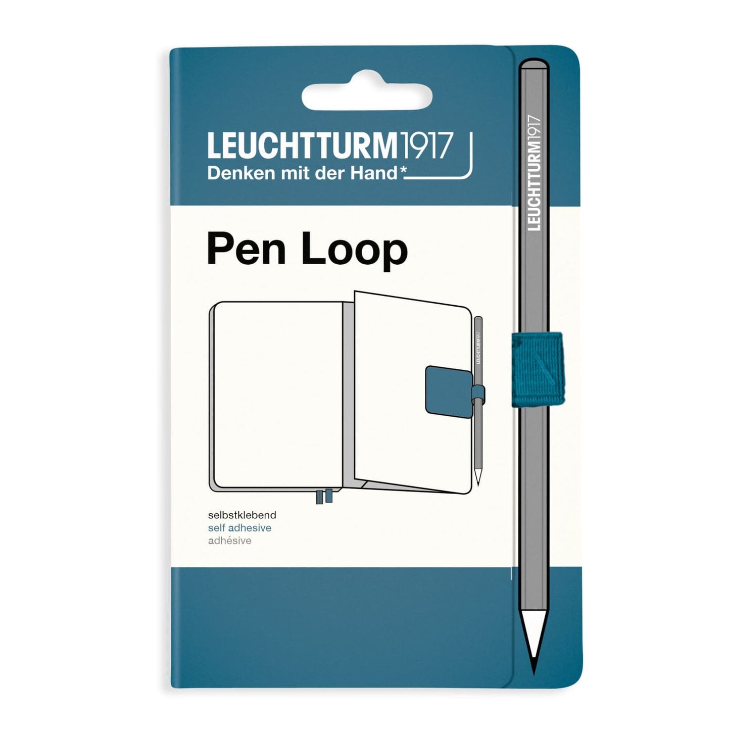 Leuchtturm 1917 Pen Loop in Stone Blue Accessories