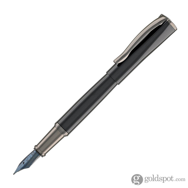 Monteverde Impressa Fountain Pen in Black with Gunmetal Trim Fountain Pen