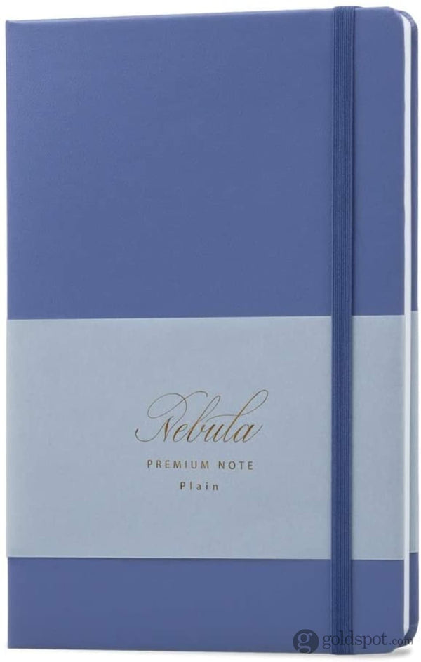 Nebula by Colorverse A5 Notebook in Lavender Blue Blank Notebooks Journals