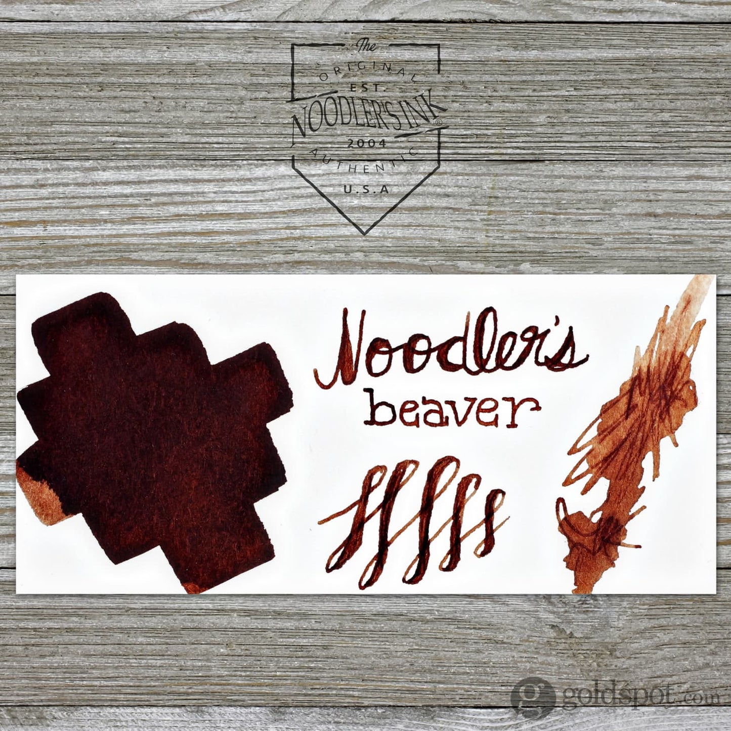Noodler’s Bottled Ink in Beaver (Brown) - 3oz Bottled Ink
