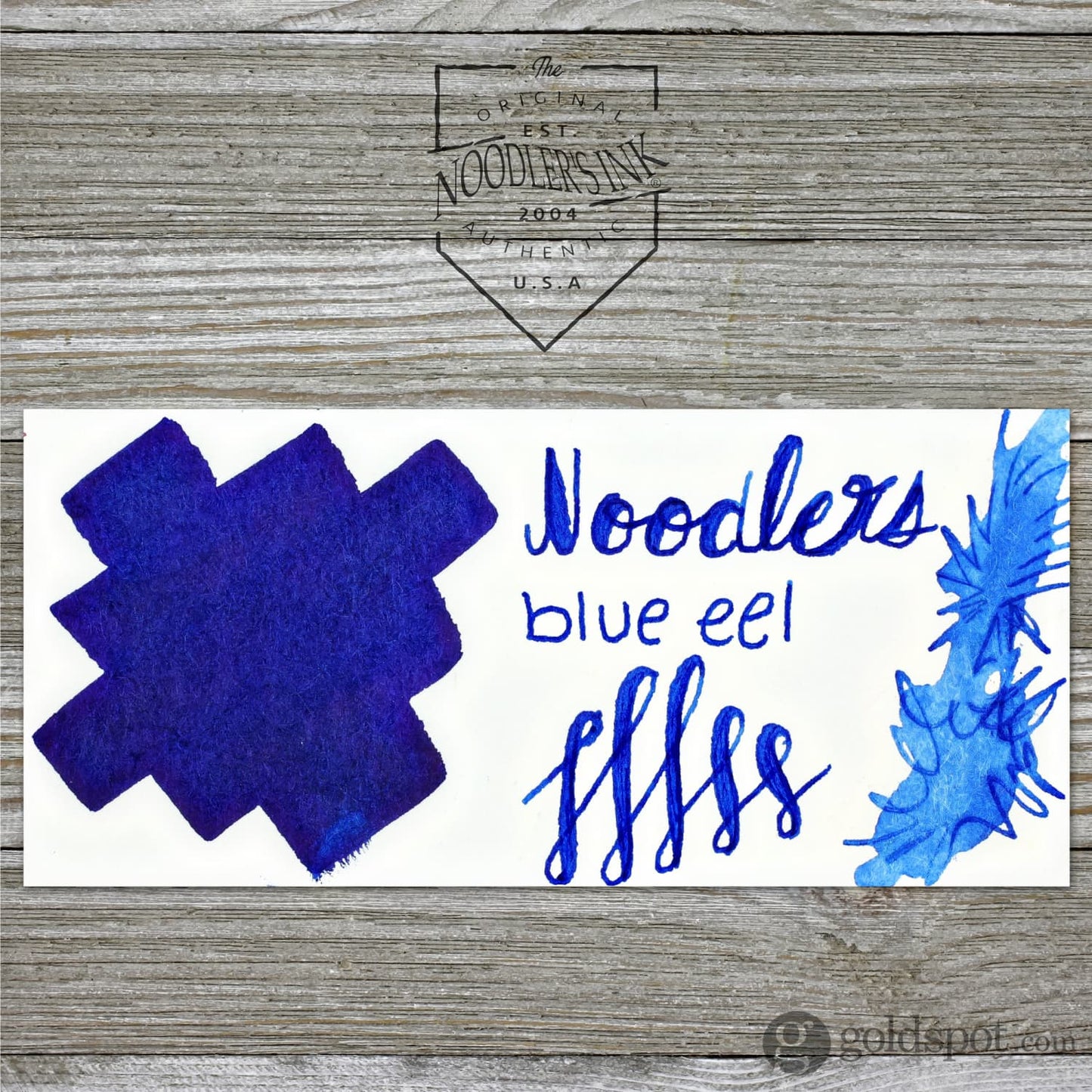 Noodler’s Bottled Ink in Eel Blue Bottled Ink - 3oz Bottled Ink
