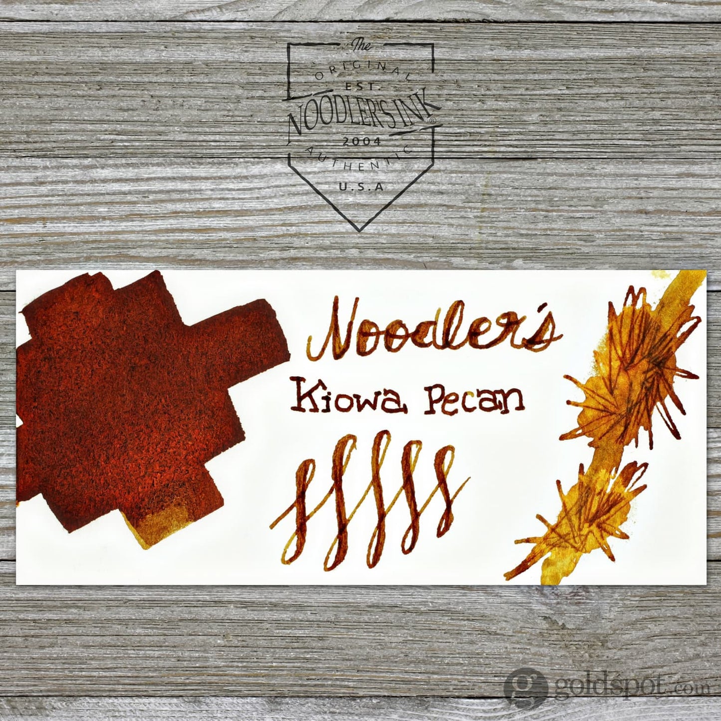 Noodler’s Bottled Ink in Kiowa Pecan - 3oz Bottled Ink