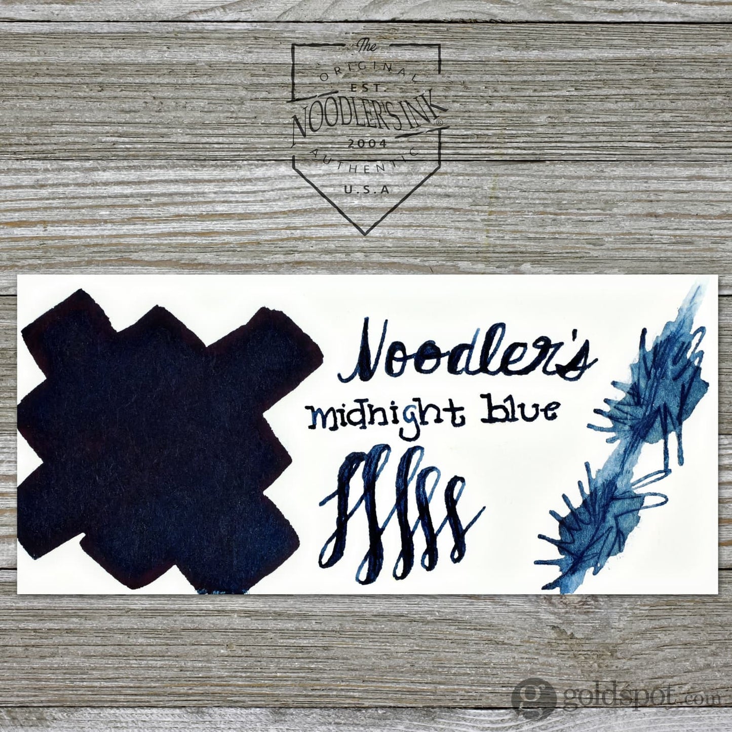 Noodler’s Bottled Ink in Midnight Blue - 3oz Bottled Ink