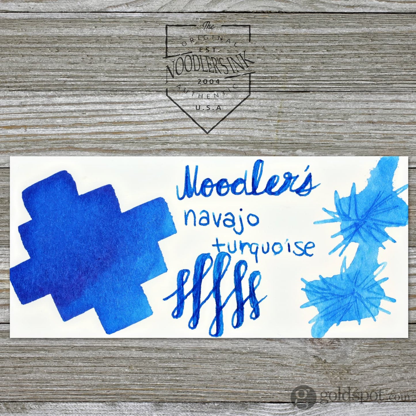 Noodler’s Bottled Ink in Navajoe Turquoise - 3oz Bottled Ink