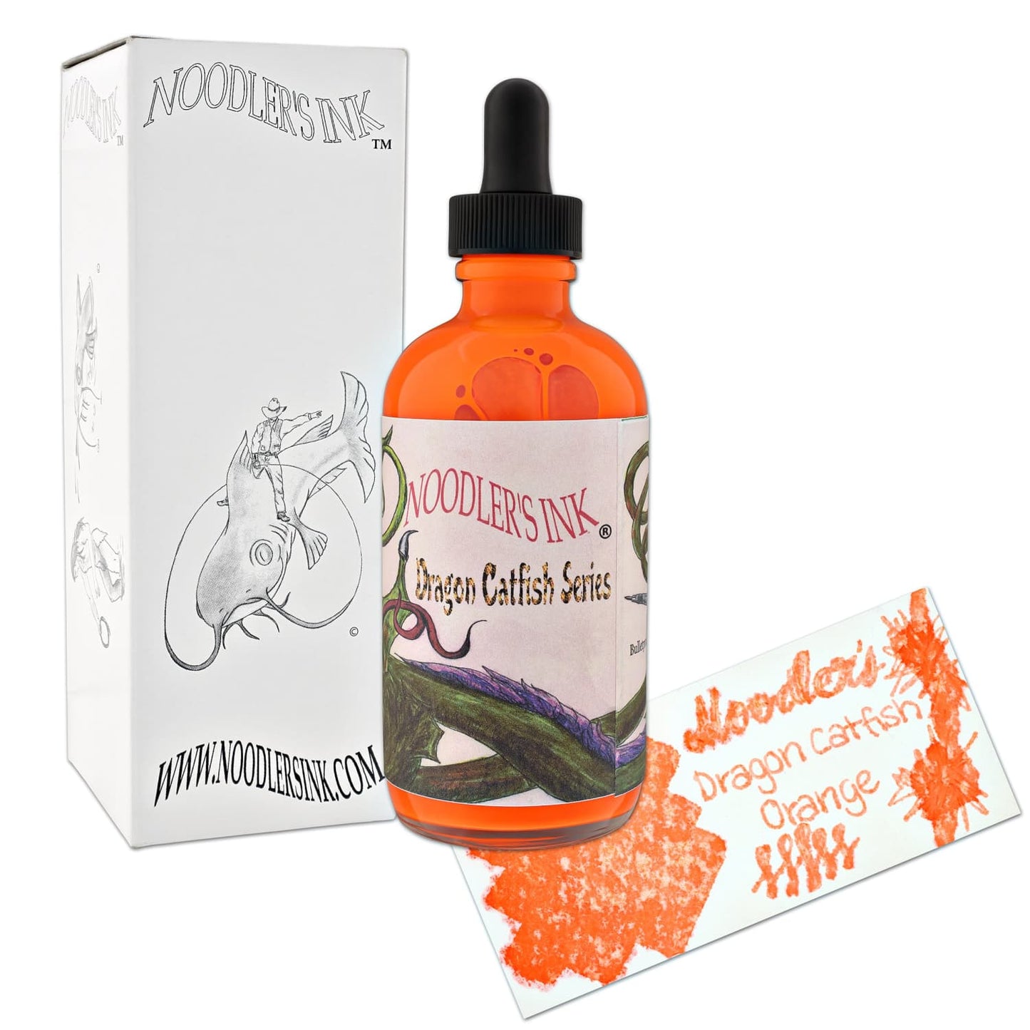 Noodler’s Dragon Series Bottled Ink in Orange - 4.5oz Bottled Ink