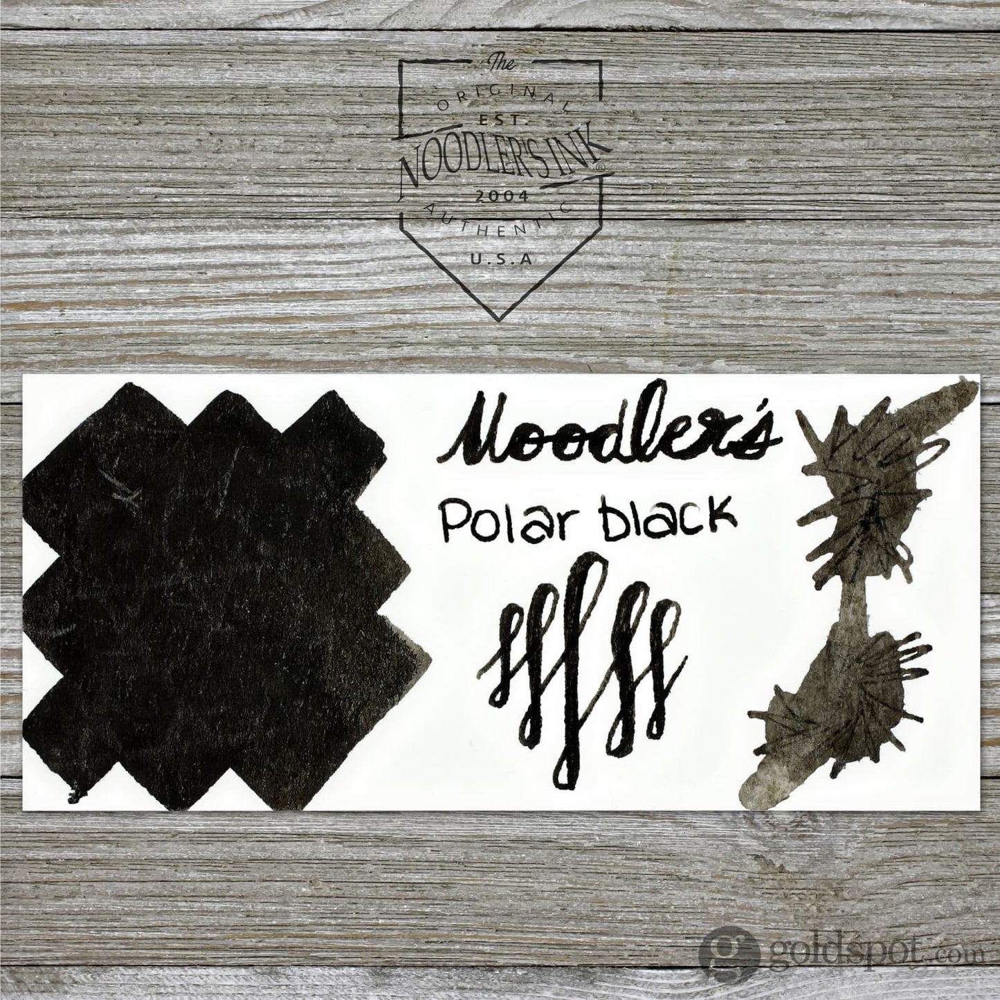 Noodler’s Bottled Ink in Polar Black Bottled Ink