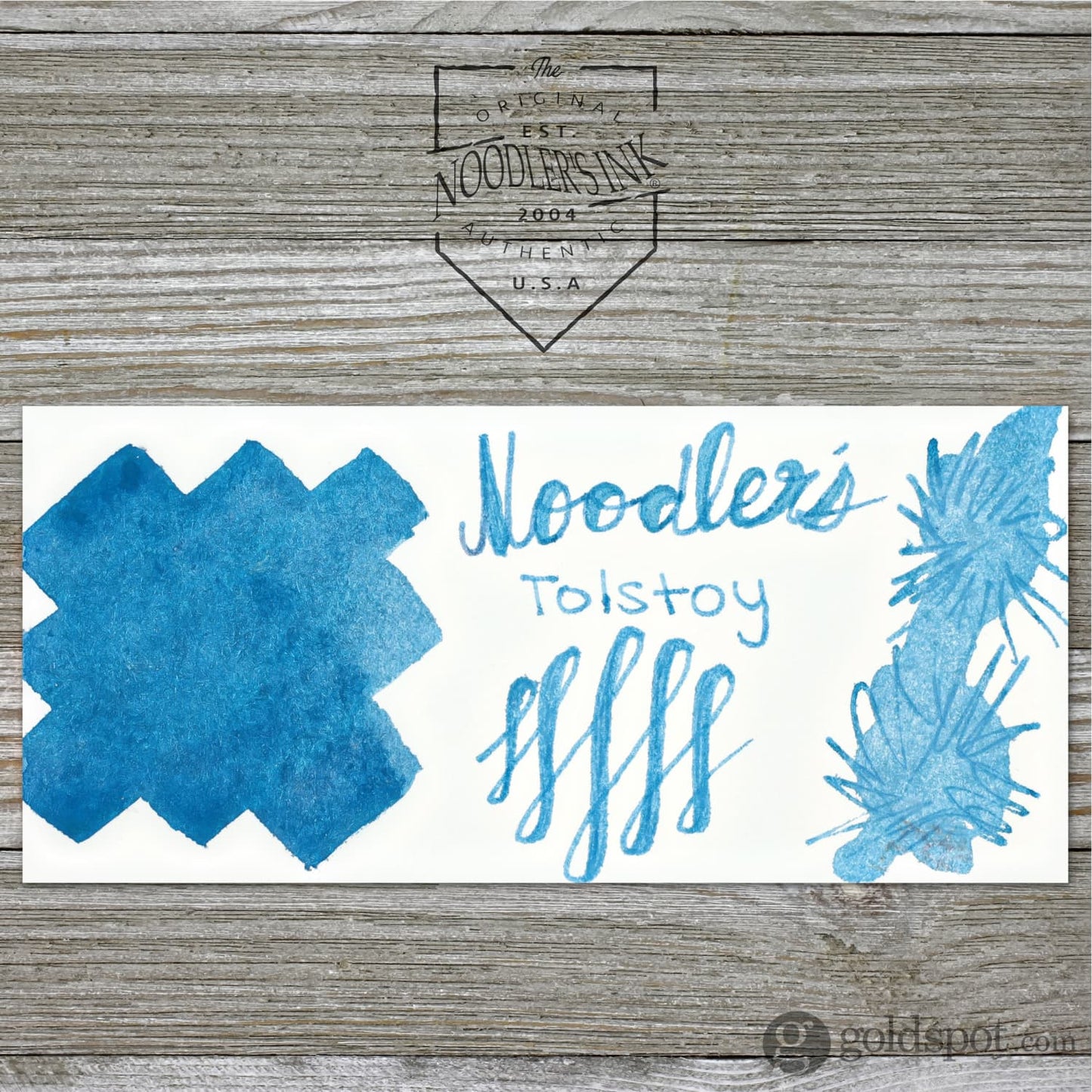 Noodler’s Bottled Ink Russian Series in Tolstoy (Blue) - 3oz Bottled Ink