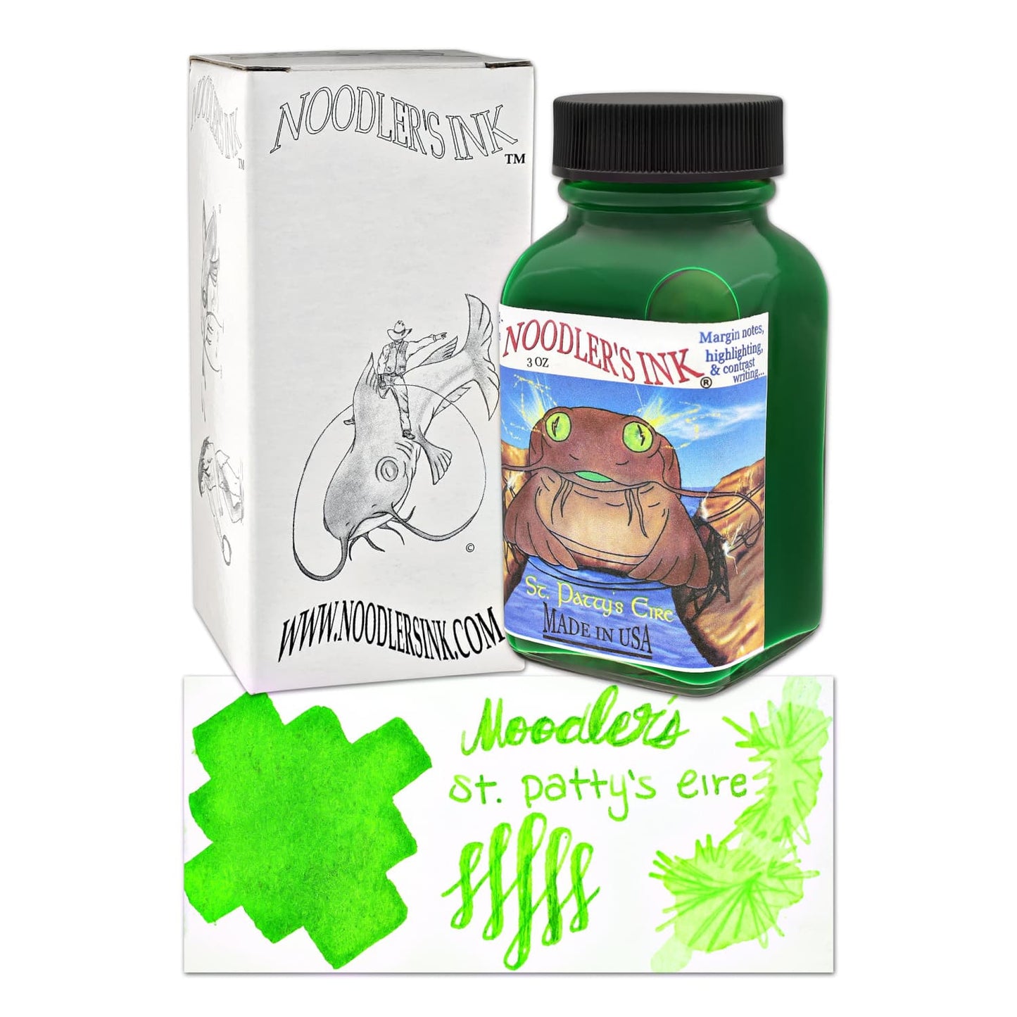 Noodler’s Bottled Ink in St. Patty’s Eire - 3oz Bottled Ink