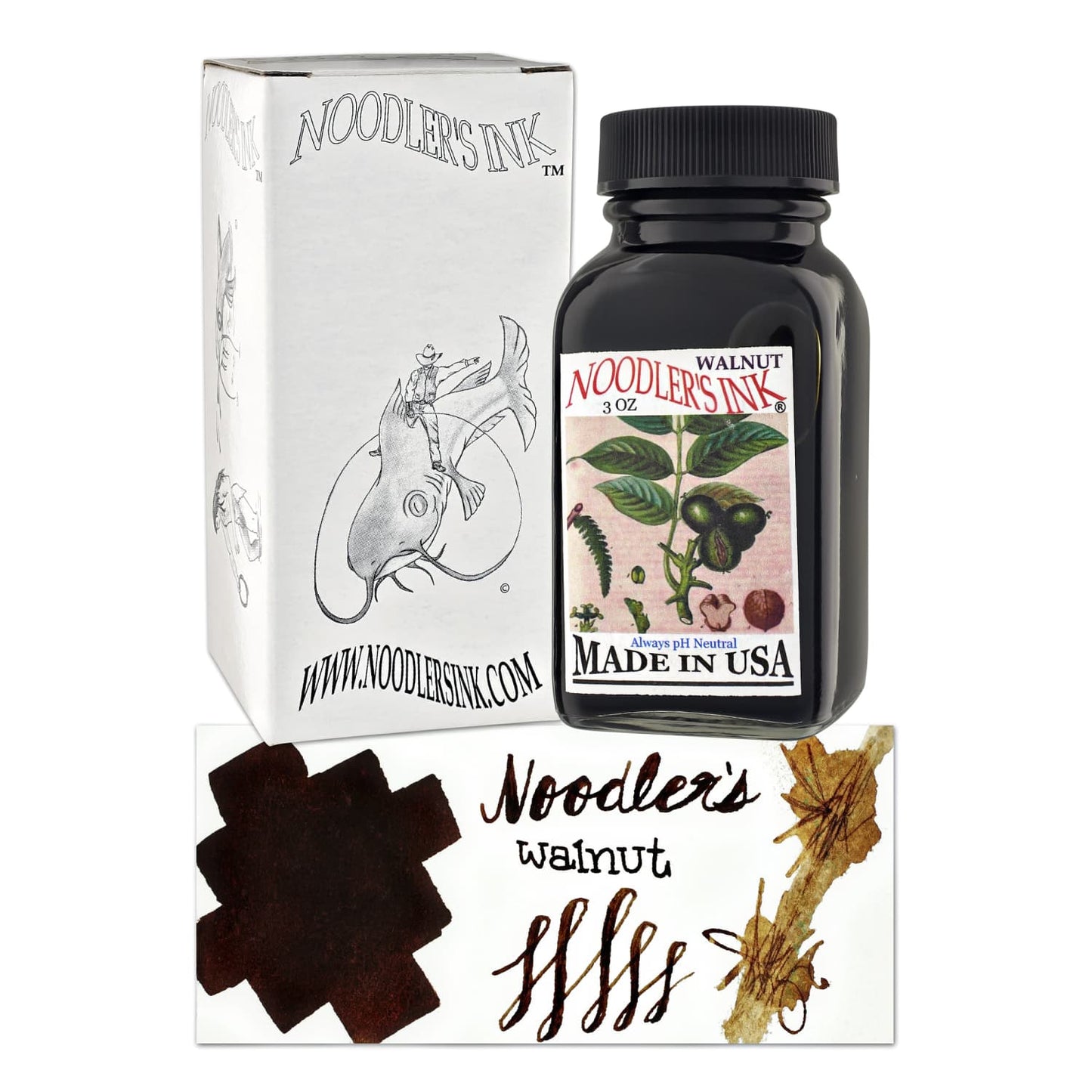Noodler’s Bottled Ink in Walnut - 3oz Bottled Ink