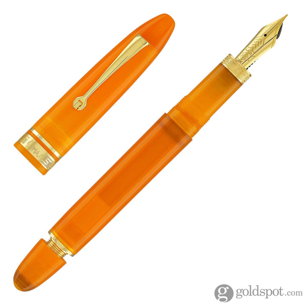 Omas Ogiva Fountain Pen in Arancione with Gold Trim Fountain Pen