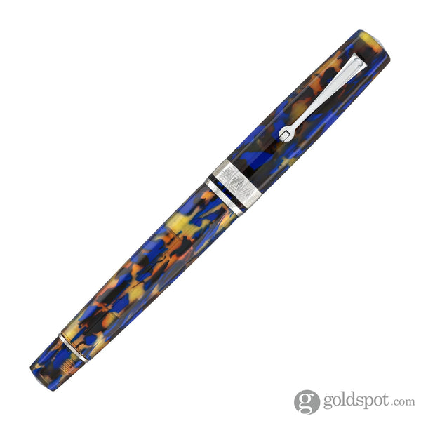 Omas Paragon Fountain Pen in Blue Lucens with Silver Trim Fountain Pen