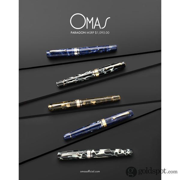 Omas Paragon Fountain Pen in Wild with Silver Trim Fountain Pen
