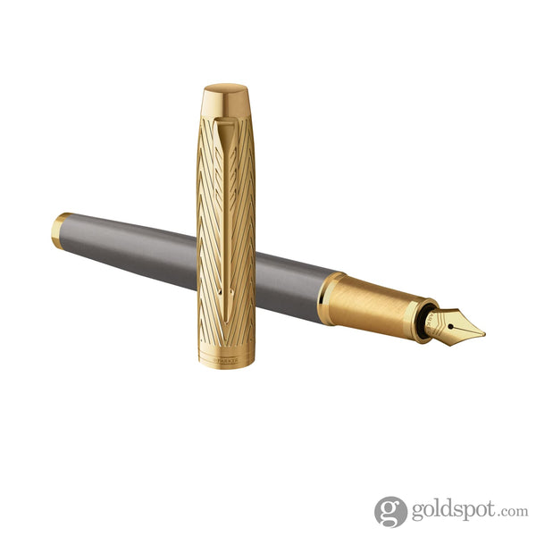 Parker IM Pioneers Fountain Pen in Arrow with Gold Trim