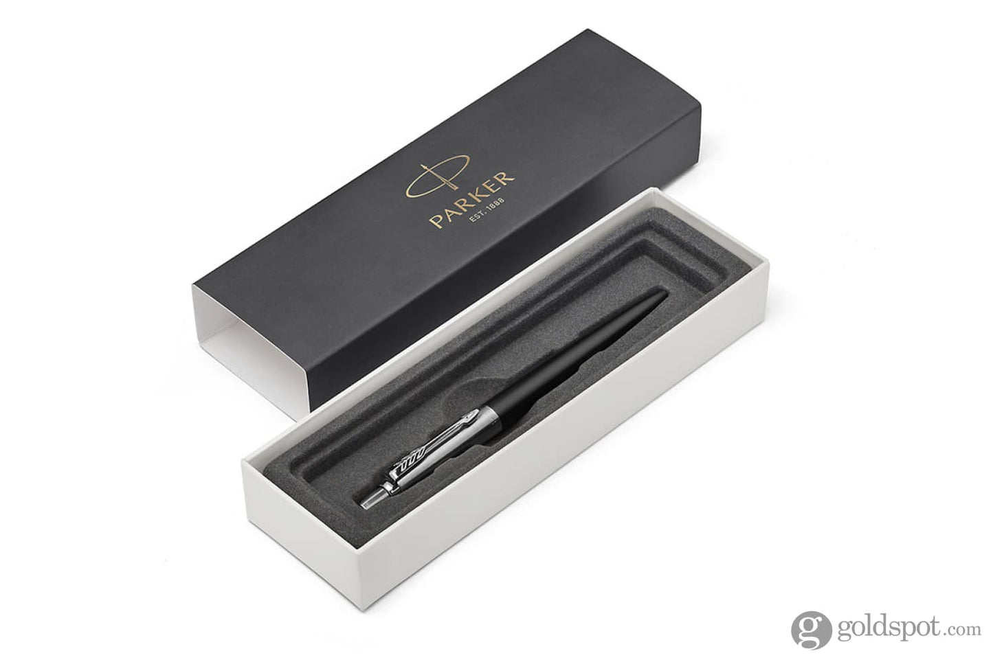 Parker Jotter Ballpoint Pen in Bond Street Black with Chrome Trim Ballpoint Pens