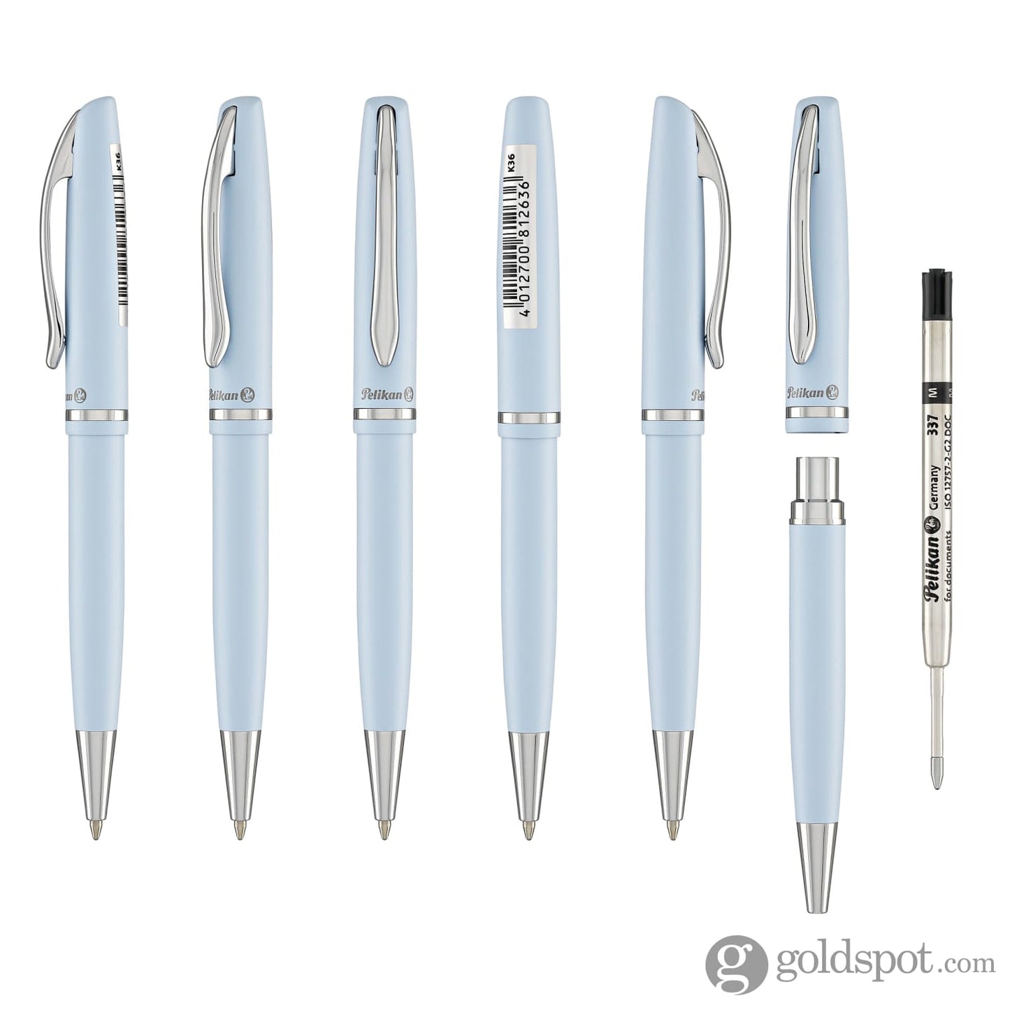 Pelikan Jazz Pastel Ballpoint Pen in Blue Ballpoint Pens