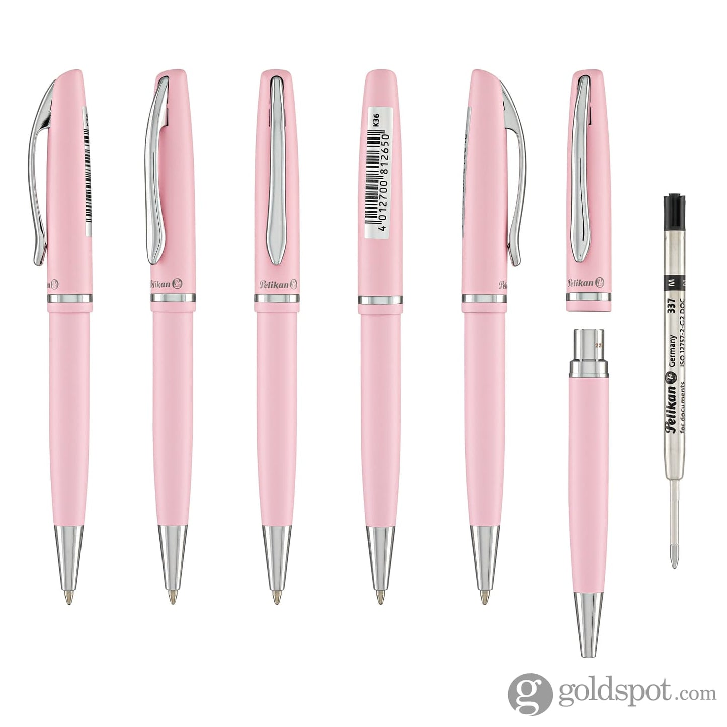 Pelikan Jazz Pastel Ballpoint Pen in Pink Ballpoint Pens