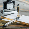 Pilot Custom 823 Fountain Pen in Clear with Gold Trim - 14K Gold Fountain Pen